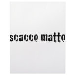 scacco matto letterhead