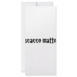 scacco matto rack cards