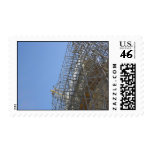 Scaffolding in Ibiza Old Town Postage postage