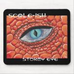 Scale-ish , Stormy eye mouse pad