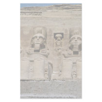 Scale model sand sculpture of Egyptian ruins, Egyp Custom Stationery