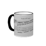 Scale of E major Mug