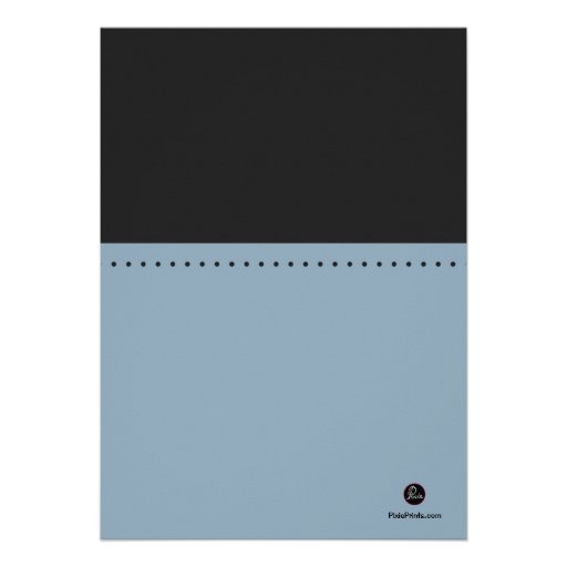 Scale of Justice Blue, Law School Invitation