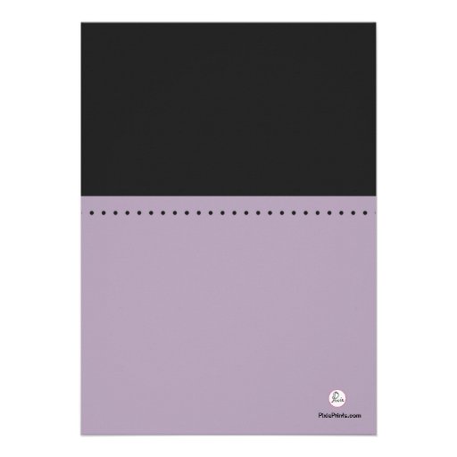 Scale of Justice Mauve, Law School Invitation