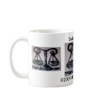 Scale of Justice, Photo 10578, ©2009 KE... mugs