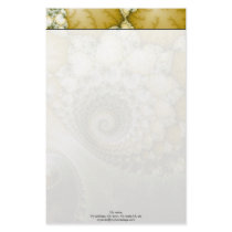 Scales Fractal Art Customized Stationery