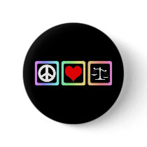 Scales of justice button