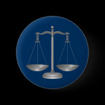 Scales of Justice Buttons