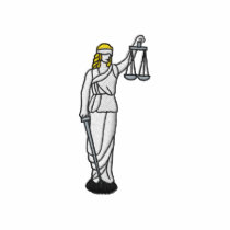 Scales Of Justice embroidered shirts