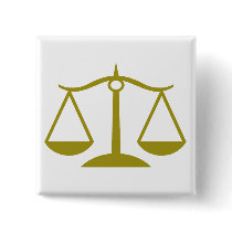 Scales of Justice - Gold buttons
