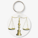 Scales of Justice keychains