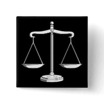 Scales of Justice - law button