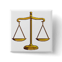 Scales of Justice - law button