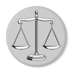Scales of Justice - magnet
