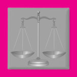 Scales of Justice Magnets