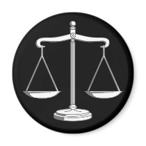 Scales of Justice - magnet