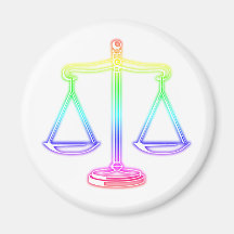 Scales of Justice - magnet