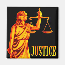Scales of Justice - magnet