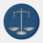 Scales of Justice Magnets