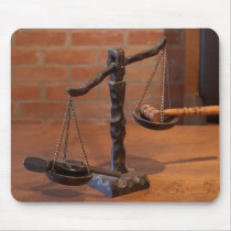 Scales Of Justice mousepads