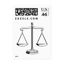 Scales of Justice - Postage