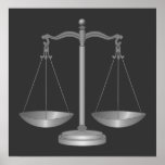 Scales of Justice Posters