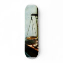 Scales of Justice skateboard