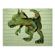 Scaley Dragon  Postcard