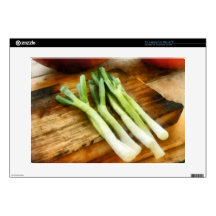 Scallions Laptop Skins