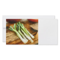 Scallions photo cards