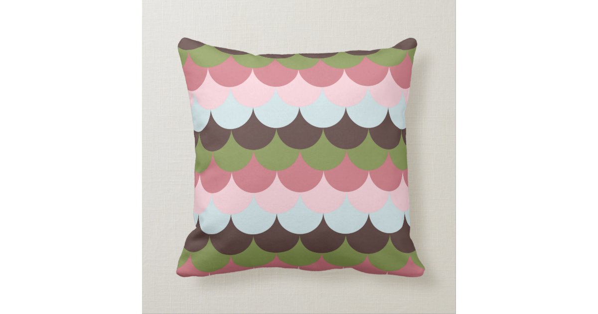 Scallop - Ice Cream Dream Throw Pillow Zazzle