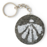 Scallop Shell Keychain