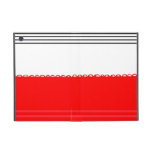 Scalloped little detail Black Striped powis icase