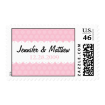 Scallops & Polka Dots Postage Stamp