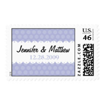 Scallops & Polka Dots Postage Stamp