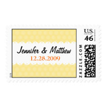Scallops & Polka Dots Postage Stamp