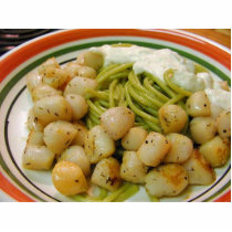 Scallops Seafood Pasta Food Dinner photo sculptures by lifesphere Scallops Seafood Pasta Food Dinner photo sculptures