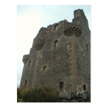 Scalloway Castle Post Card