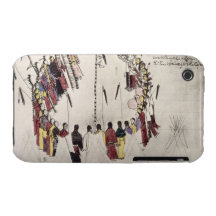 Scalp dance or victory dance (ink on paper) iPhone 3 cases
