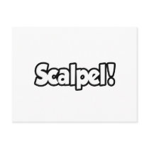 Scalpel! Postcards