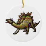 Scaly Rainbow Diosaur Ornaments