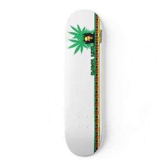 SCAM Rasta Skate deck skateboard