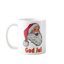 Scandanavian Santa Mug mug