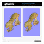Scandinavia Map Seagate Hard Drive Skin Skin For The FreeAgent Go