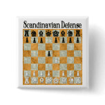 Scandinavian Defense Pinback Button