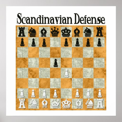 Scandinavian Defense Posters