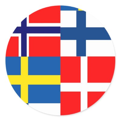 Scandinavian Flags Quartet