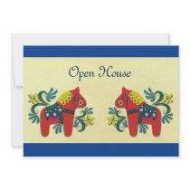Scandinavian Open  House Party Invitations