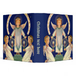 Scandinavian Saint Lucia Angels; Christmas Eve binders