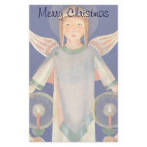 Scandinavian Saint Lucia Angels; Christmas Eve Personalized Stationery